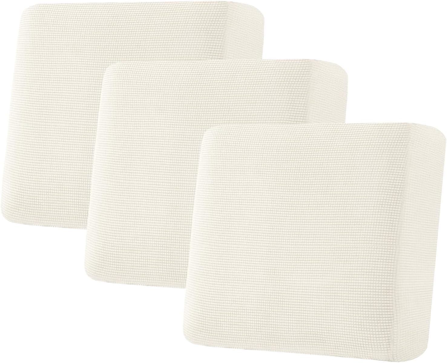 H.VERSAILTEX Super Stretch Sofa Cushion Covers for Ultimate Comfort