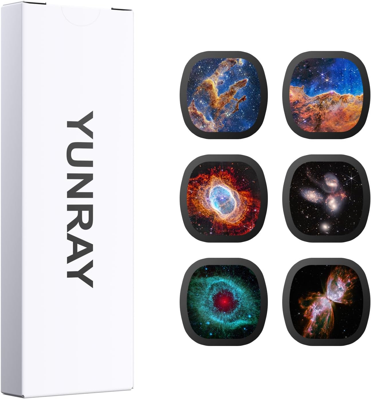 YUNRAY Galaxy Projector Disc Set for Stunning Night Skies