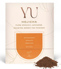 Yu Tea Organic Hojicha Green Tea Powder Sticks - Smooth Roasted Flavor