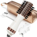 Travel Blow Dryer Brush in One - Dual Voltage Mini Hot Air Brush