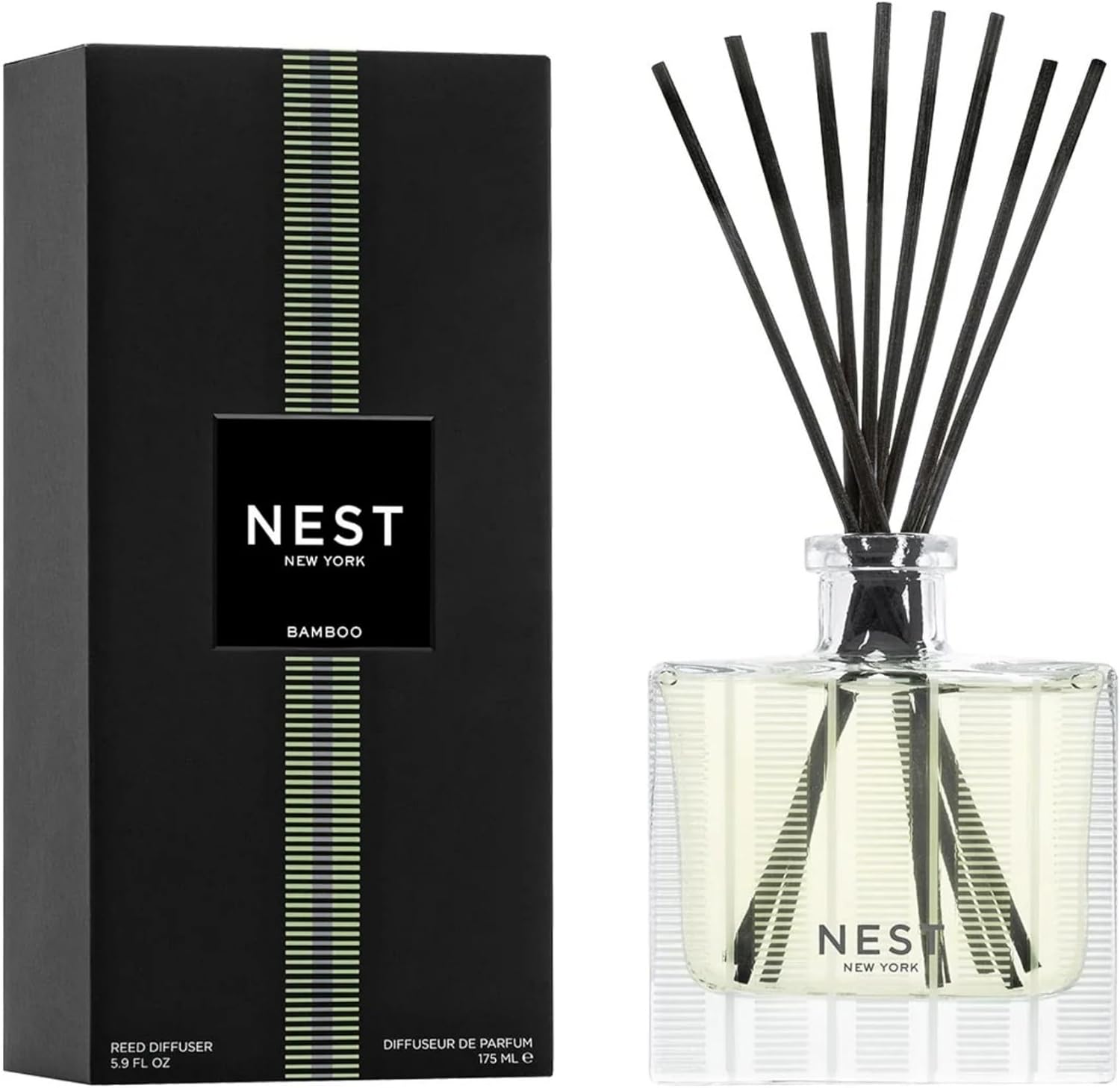 NEST New York Reed Diffuser Bamboo - Elegant Home Fragrance