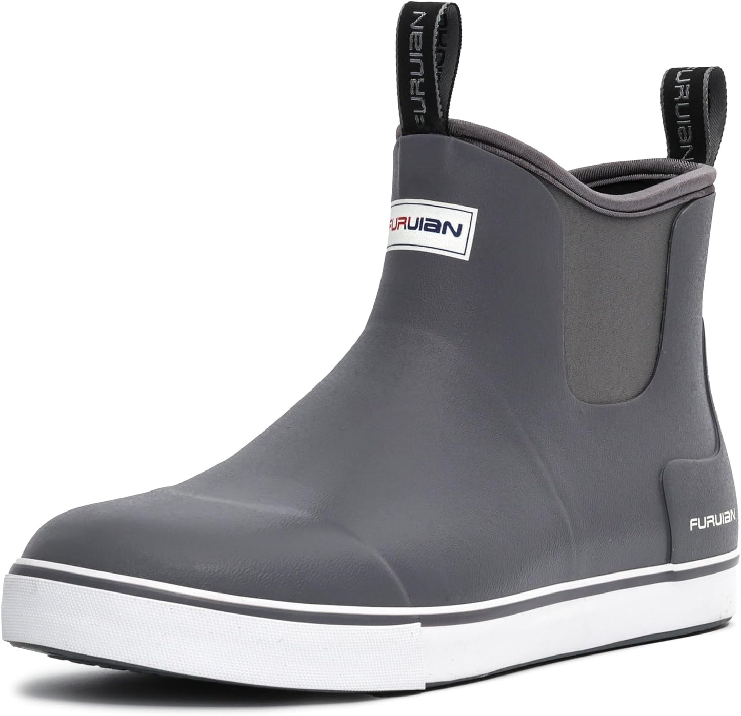 Furuian Men's Deck Boots: Waterproof Fishing & Gardening Footwear