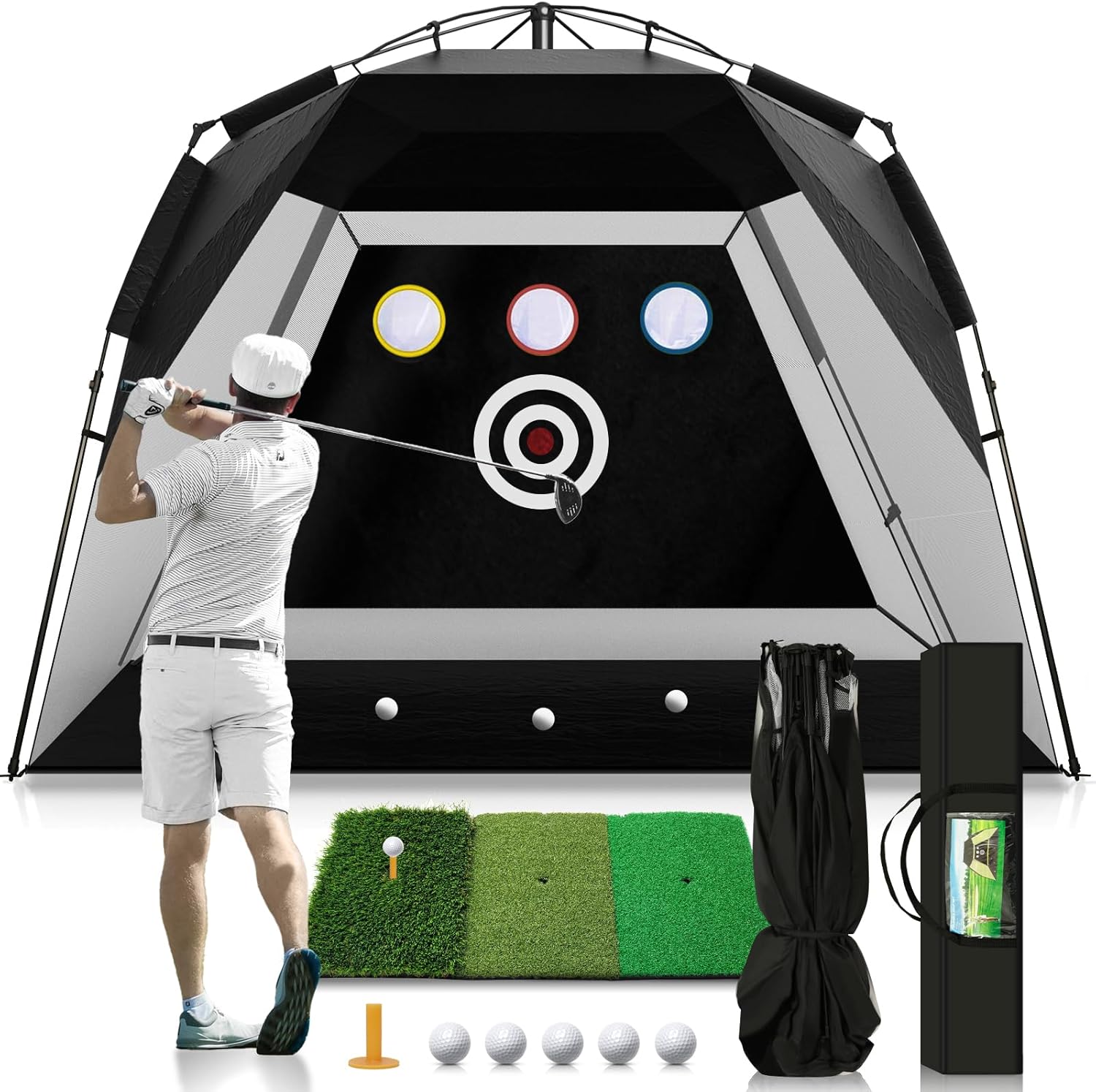 Portable Golf Training Set: Swing Anywhere with KBBAM