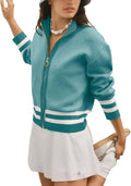 SuperPrity Cardigan Sweater Zip Up Lightweight Knit Jacket - Fall