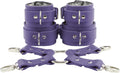VP Leather Wrist Cuffs Ankle Cuffs Leather Connector Set - Genuine