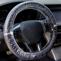 Universal Disposable Steering Wheel Covers 500PCS - Clear Protective