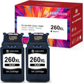 260XL Replacement for Canon 260XL PG-260 Black Ink Cartridges - High