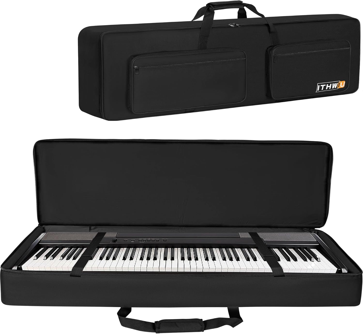Shockproof 88-Key Keyboard Gig Bag: Ultimate Protection & Organization