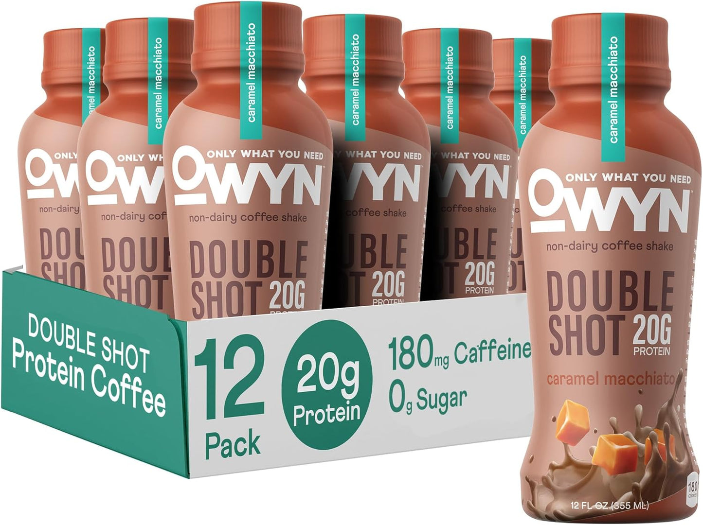 OWYN Dairy Free Keto Protein Coffee Shake - Caramel Macchiato