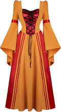 Parlsdy Womens Medieval Renaissance Long Dress - Vintage Cosplay