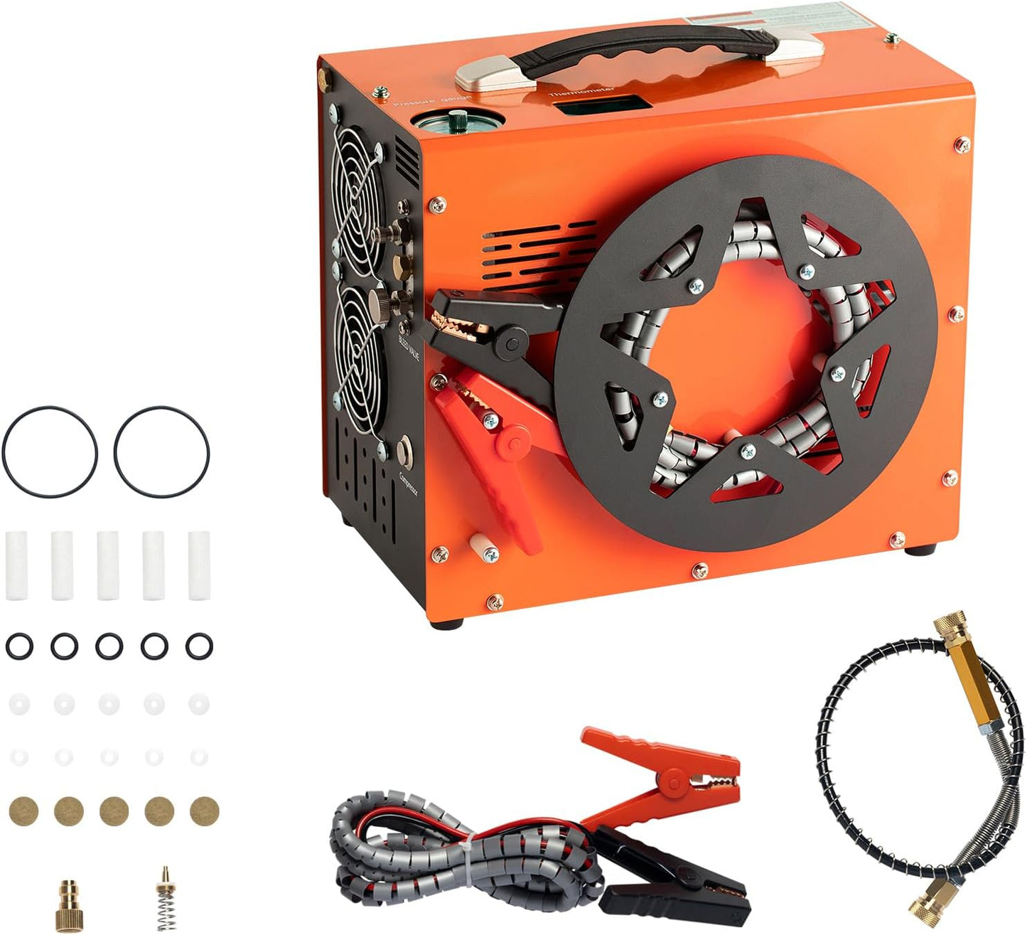 Happybuy Portable PCP Air Compressor - 4500 PSI, Oil & Water-Free - Power Anywhere