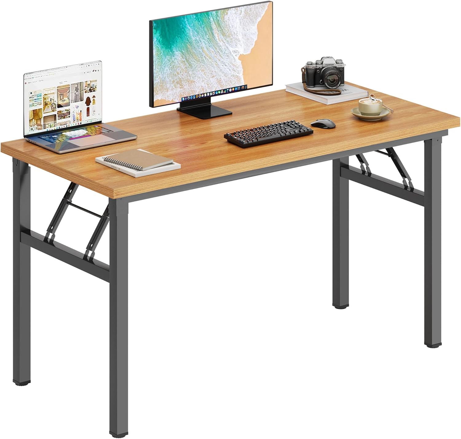 DlandHome 47 inches Folding Table for Home Office and Activities