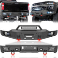 Silverado Front and Rear Bumpers Compatible with 2020-2023 Silverado