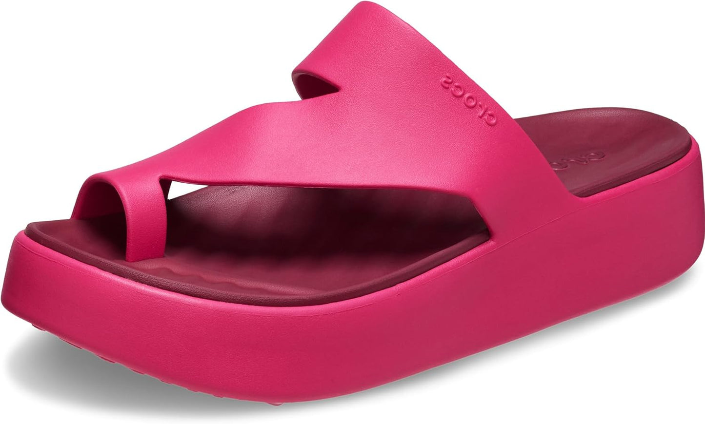 Crocs Women's Getaway Toe Loop Platform Sandals for Comfort