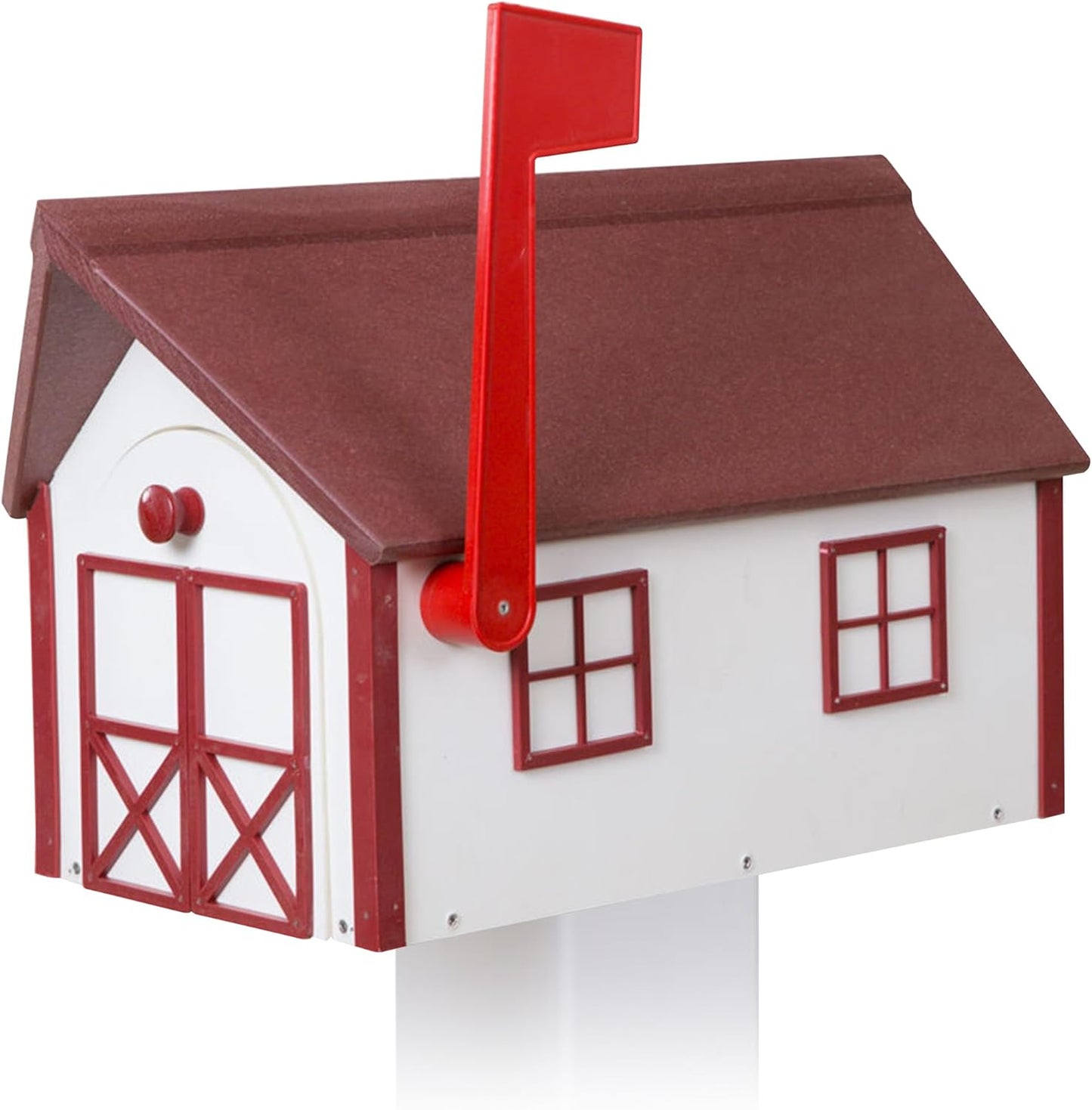 Durable Weather-Resistant Poly Mailbox for Front Yard Decor