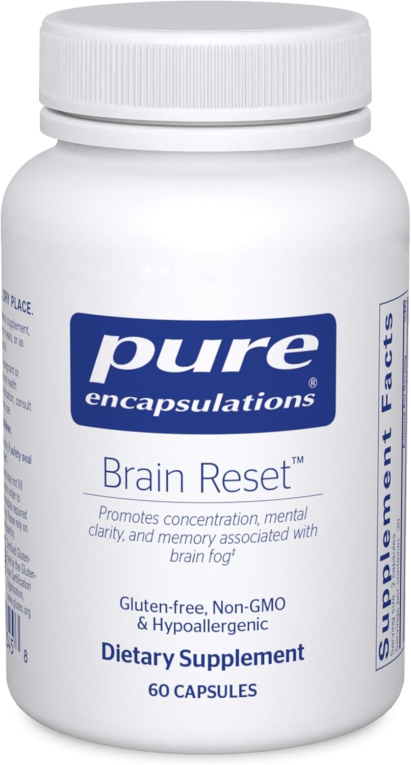 Pure Encapsulations Brain Reset for Enhanced Memory and Clarity