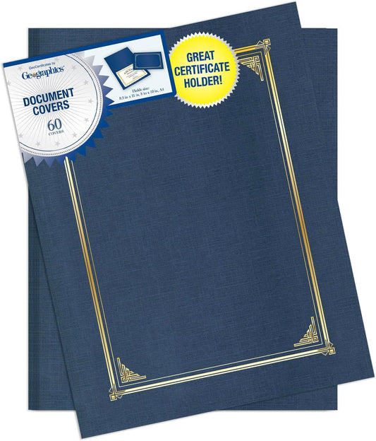 Geographics Classic Linen Document Covers for Certificates