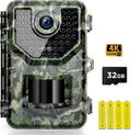Vikeri 4K 48MP Trail Camera - Fast Trigger Night Vision for Wildlife