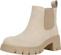 Vepose Women's 936 Chelsea Ankle Boots Platform Lug Sole (Style YY28)