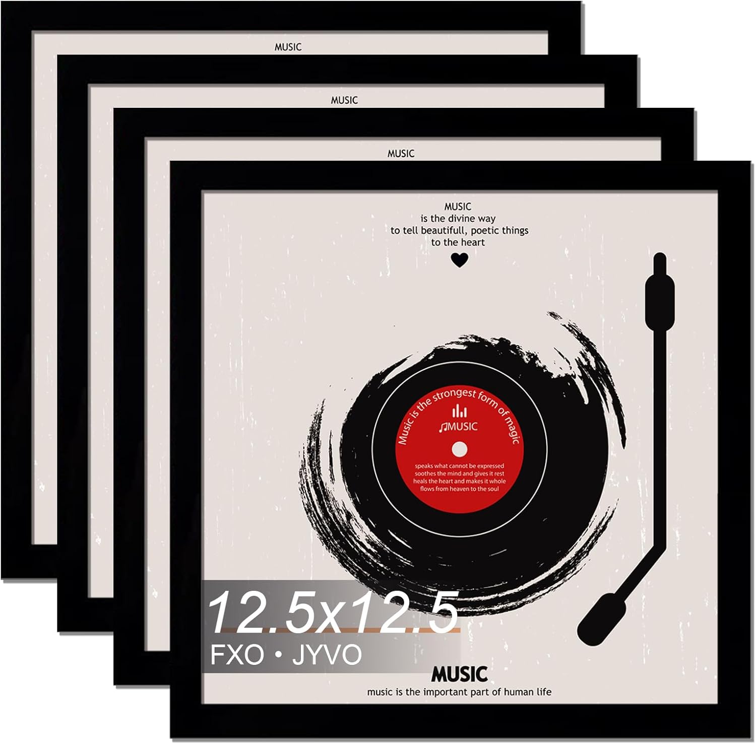 Vinyl Record Frame for Wall Display - Perfect for 12 Inch LPs