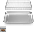 SettleDown: Stainless Steel Fryer Basket & Tray