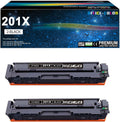 201X Black High-Capacity Toner Cartridge Replacement for HP 201X