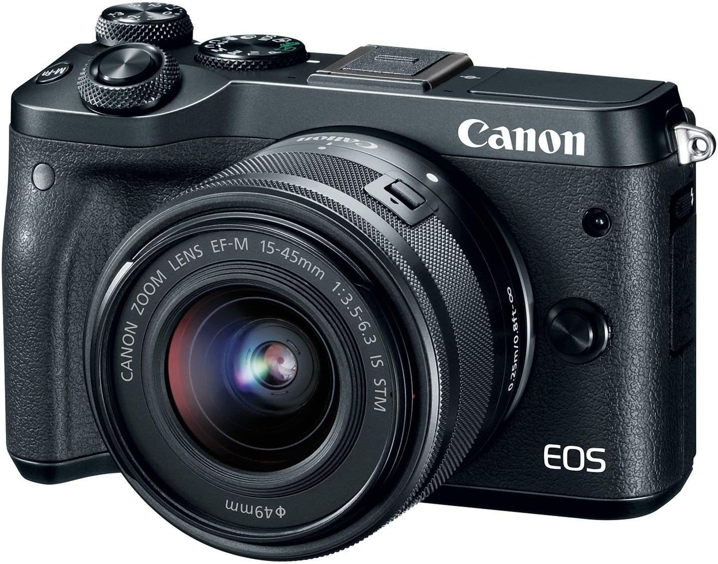 Canon EOS M6 Camera Kit with 15-45mm Lens for Stunning Photos