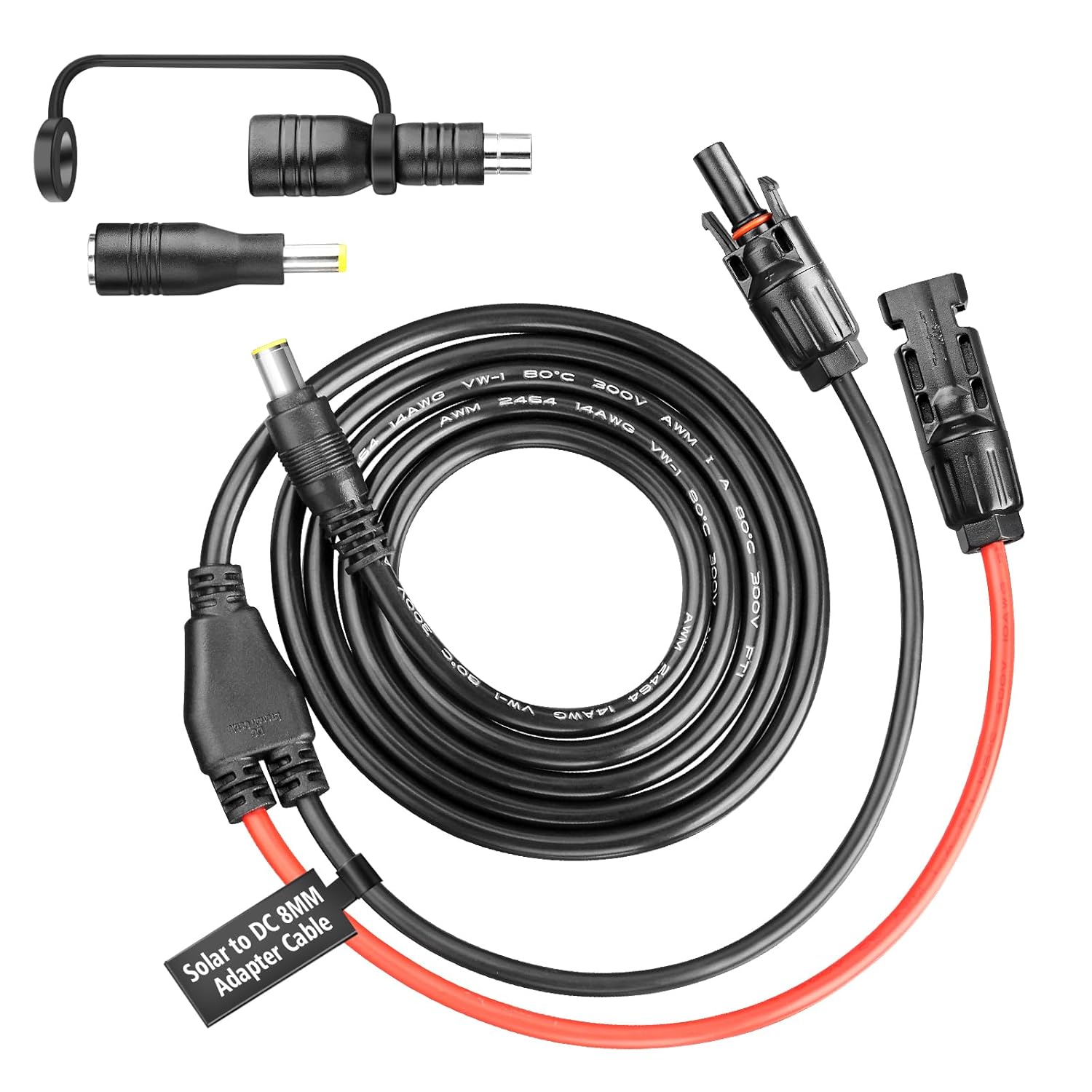 6FT Solar Connector Cable for Portable Power Stations
