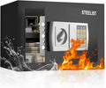 0.8 Cubic Fireproof Waterproof Safe - Compact Document & Valuables Box