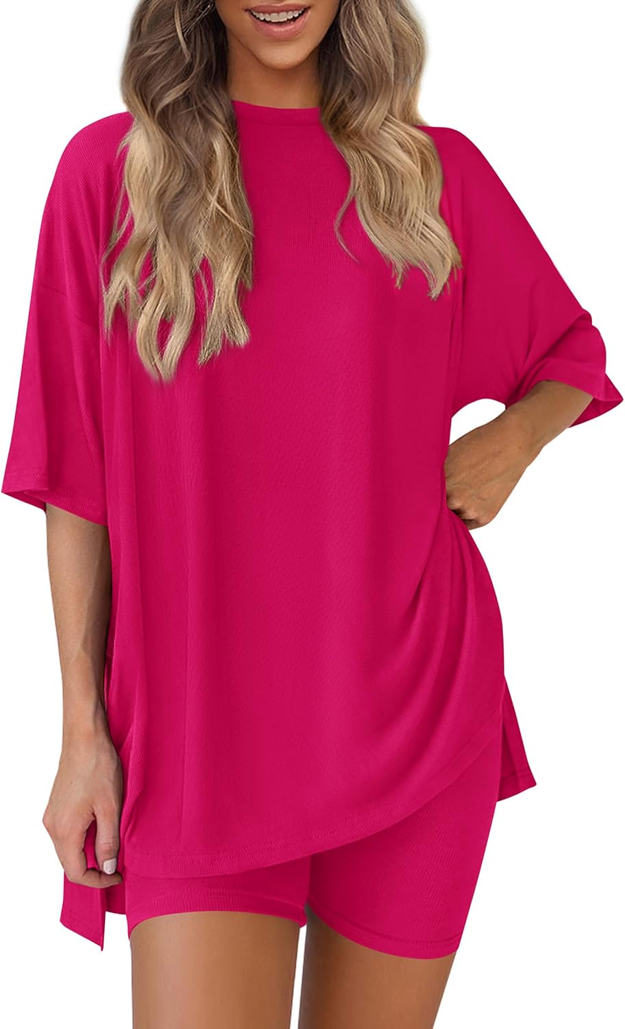 PRETTYGARDEN Women's Two Piece Lounge Set for Summer Travel