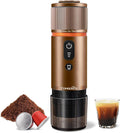 Self-Heating Portable Espresso Maker: 8 Cups, Battery Powered