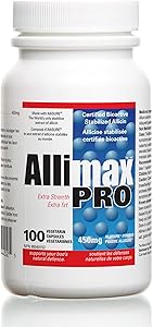 Allimax Pro 450mg Capsules for Immune Support with Allicin