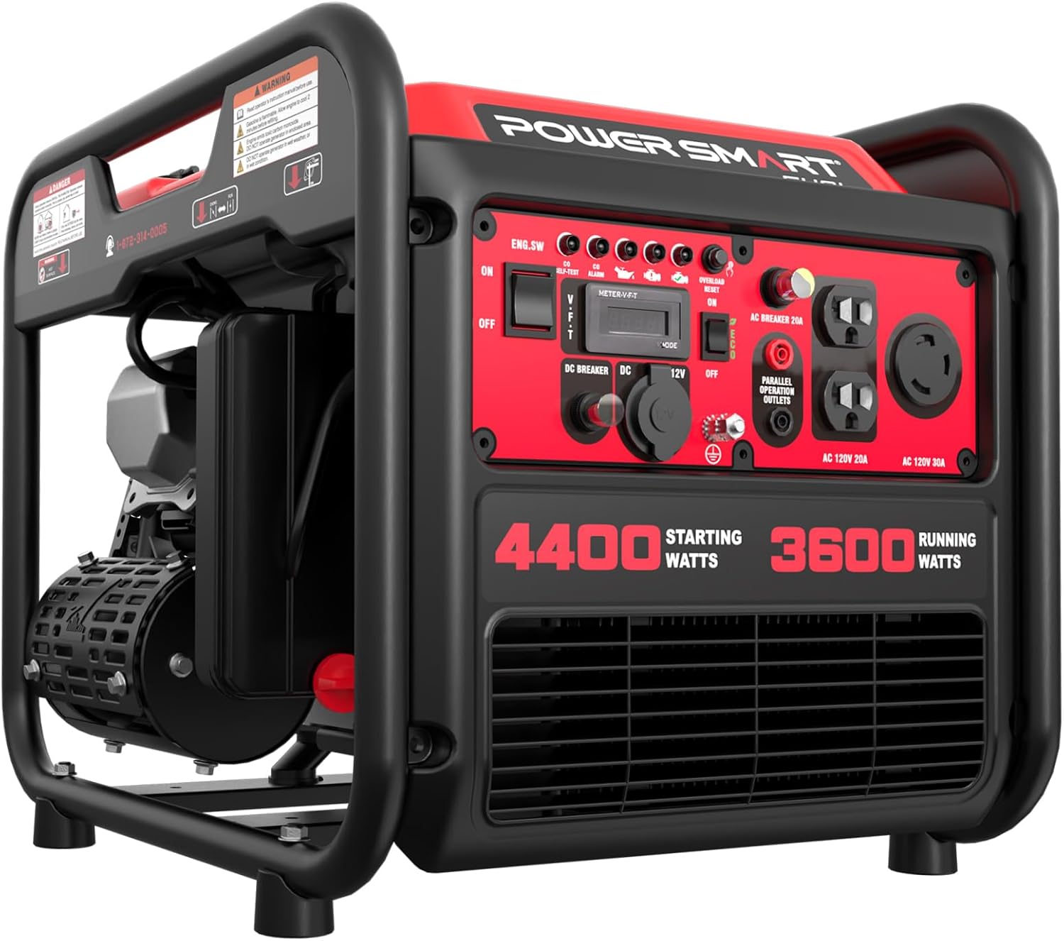 PowerSmart 4400-Watt Portable Generator for Home and RV Use