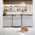 Owlie Baby Gate with Door 66-75 in - Extra Wide Safety Gate