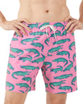 Chubbies Mens Swim Trunks 7 in Swim Shorts - Retro 4-Way Stretch
