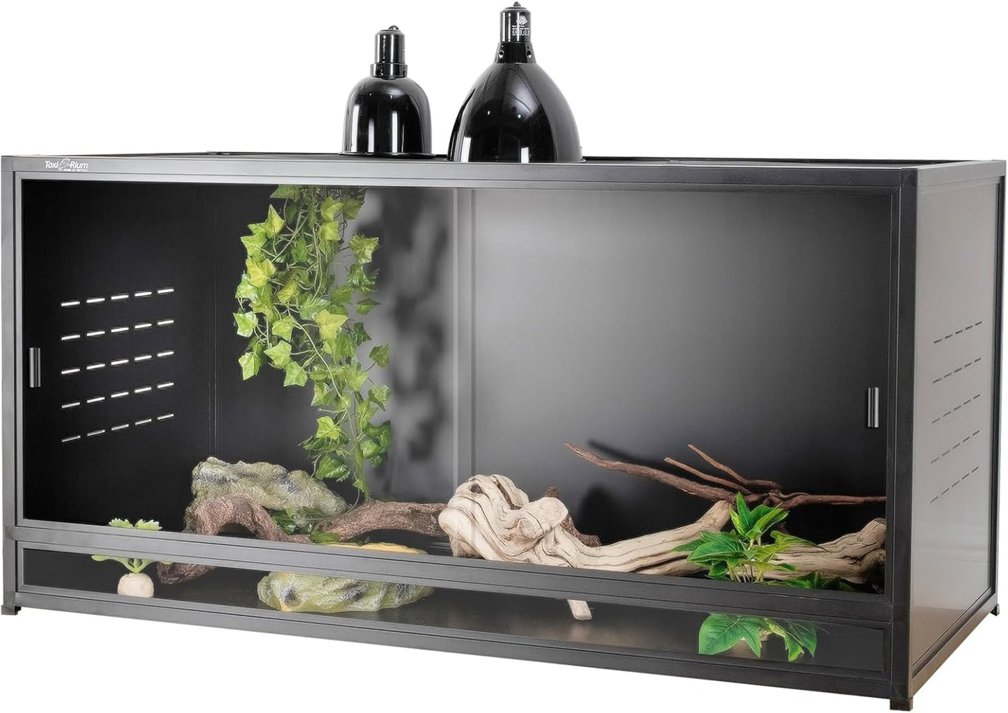 120 Gallon Reptile Terrarium for Bearded Dragon and Gecko