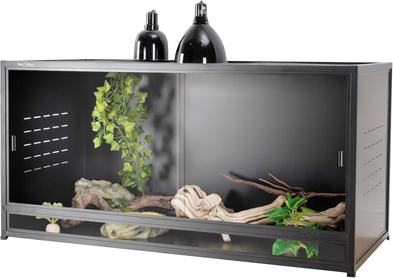120 Gallon Reptile Terrarium for Bearded Dragon and Gecko