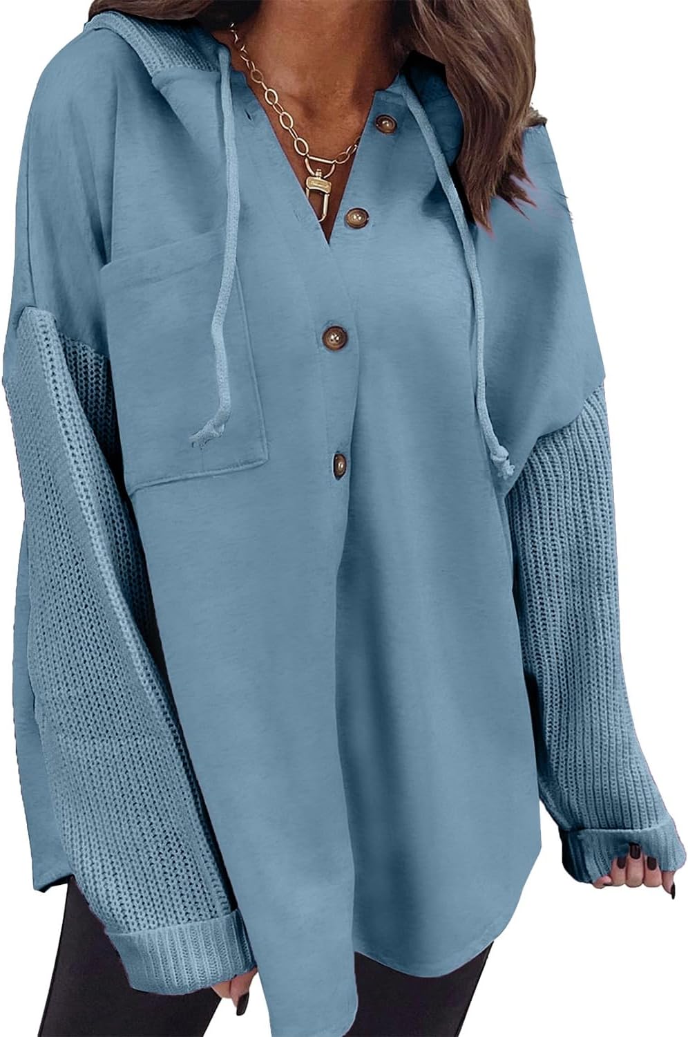 Oversized Sweatshirt for Women - Casual Long Sleeve Hoodie