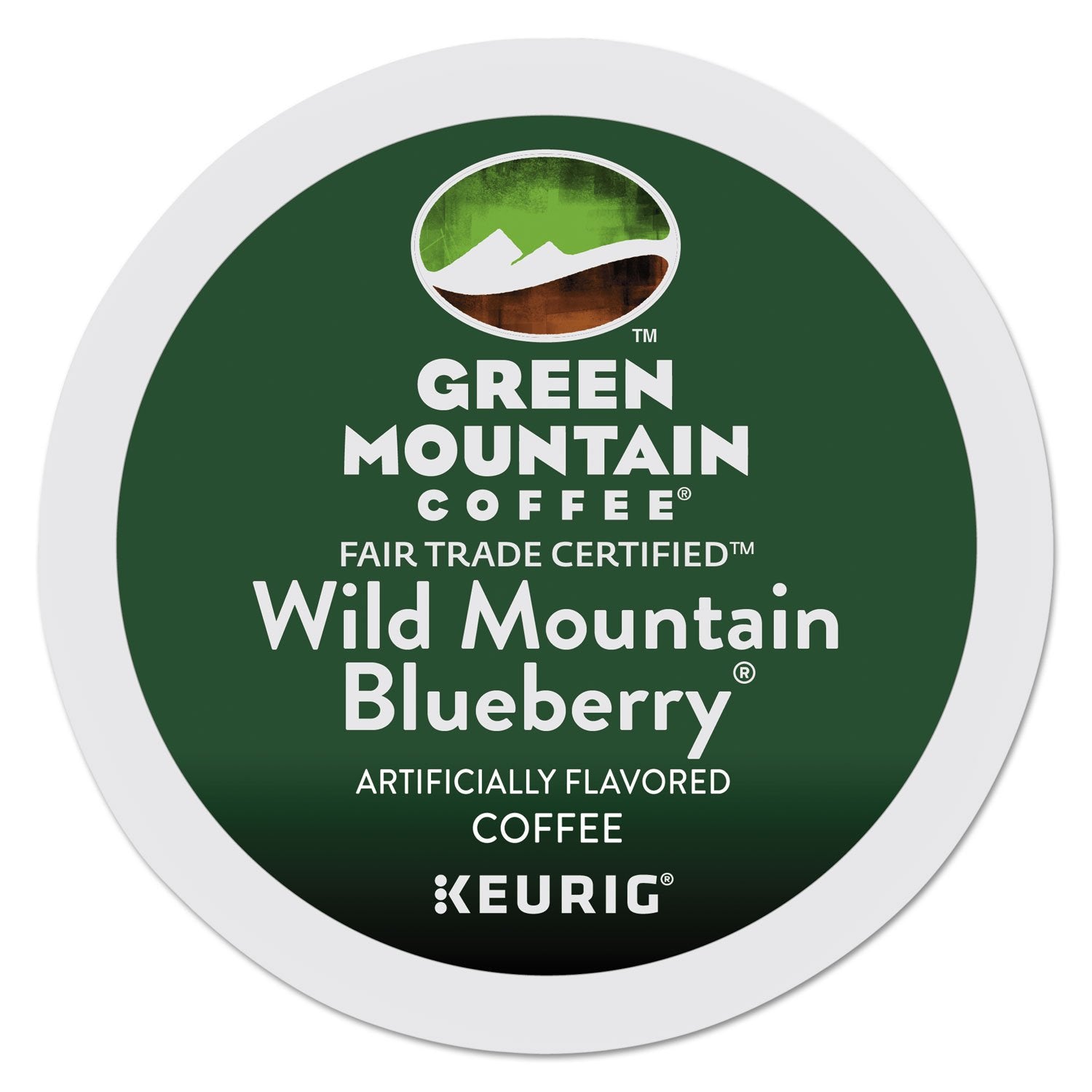 Green Mountain Wild Blueberry Coffee - Bursting with Natural Flavor