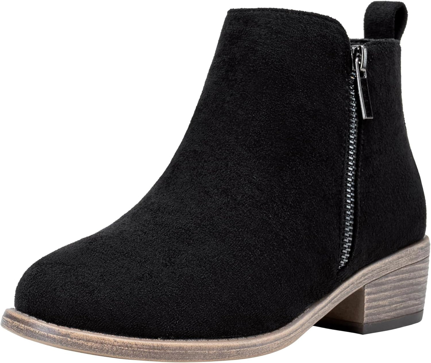 Jeossy Women's 905 Ankle Boots: Classic Low Heeled Booties