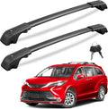 KINGGERI Lockable Roof Rack Cross Bars for Toyota Sienna 2021-2025