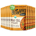 BeanVIVO Organic BBQ Pinto Beans Pack of 12 - Ready in 1 Minute