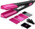 Terviiix Crimper Hair Iron with 4 Interchangeable Plates for Volume