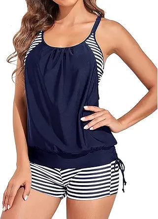 Holipick Tankini Swimsuit for Women with Tummy Control Design