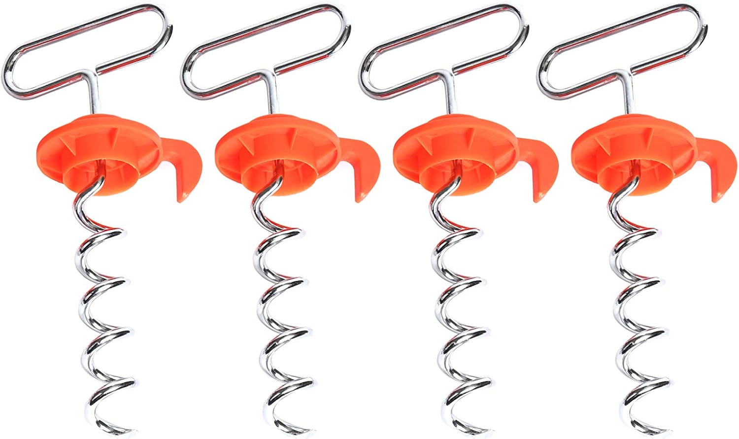 Secure EZ-Tent Stakes: No Hammer Needed!