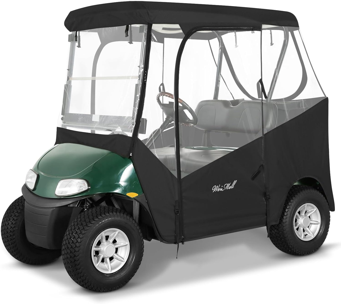Golf Cart Enclosure for EZGO TXT & RXV 2-Passenger Models