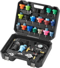 Radiator Pressure Tester Kit 28 pcs - Universal Coolant Test & Refill