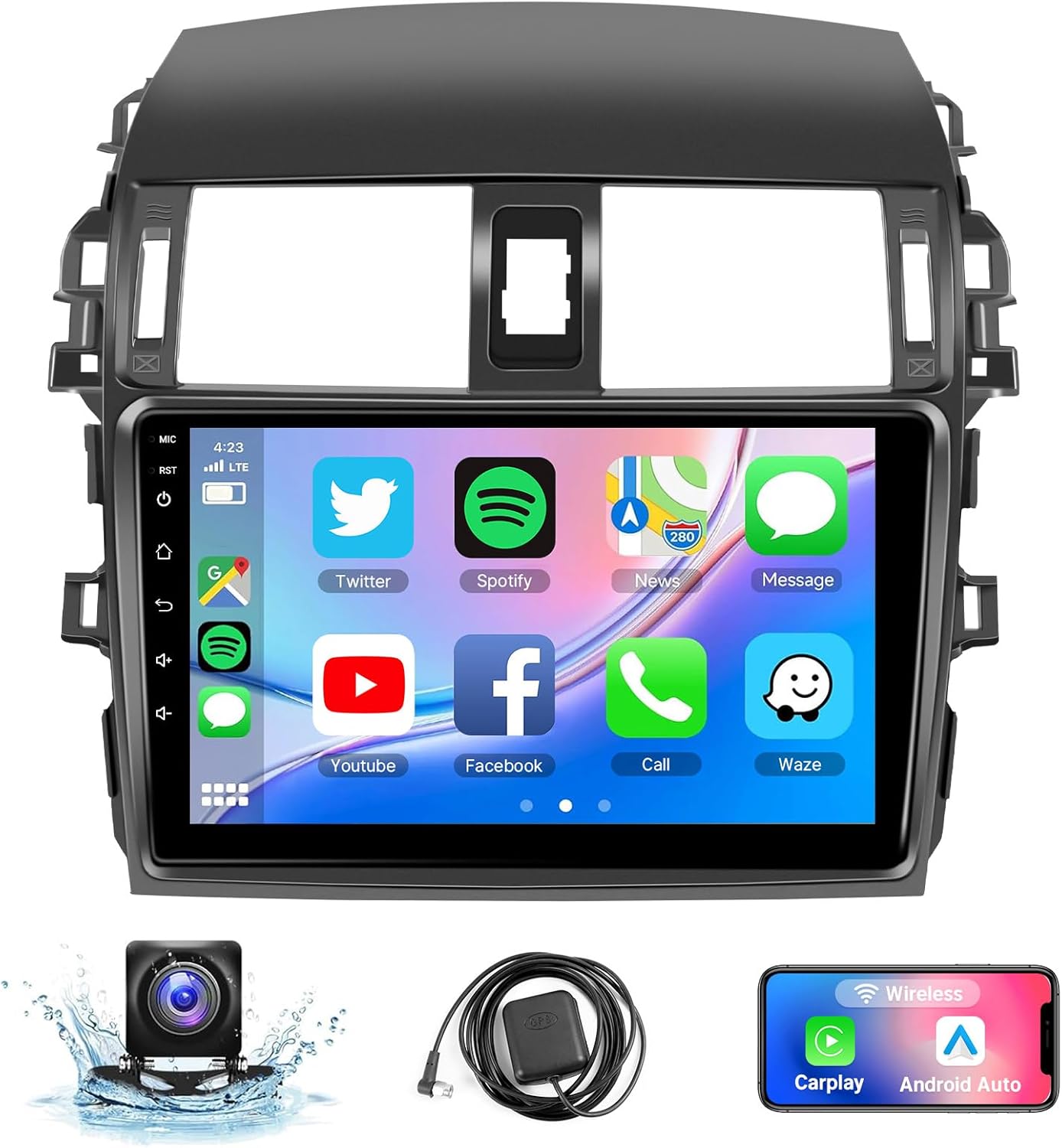 Naifay Android Car Stereo for Toyota Corolla 2009-2013 Review