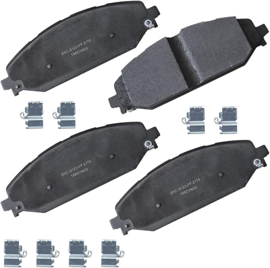 Bendix Premium SBC2179 Ceramic Brake Pads for Jeep and Ram