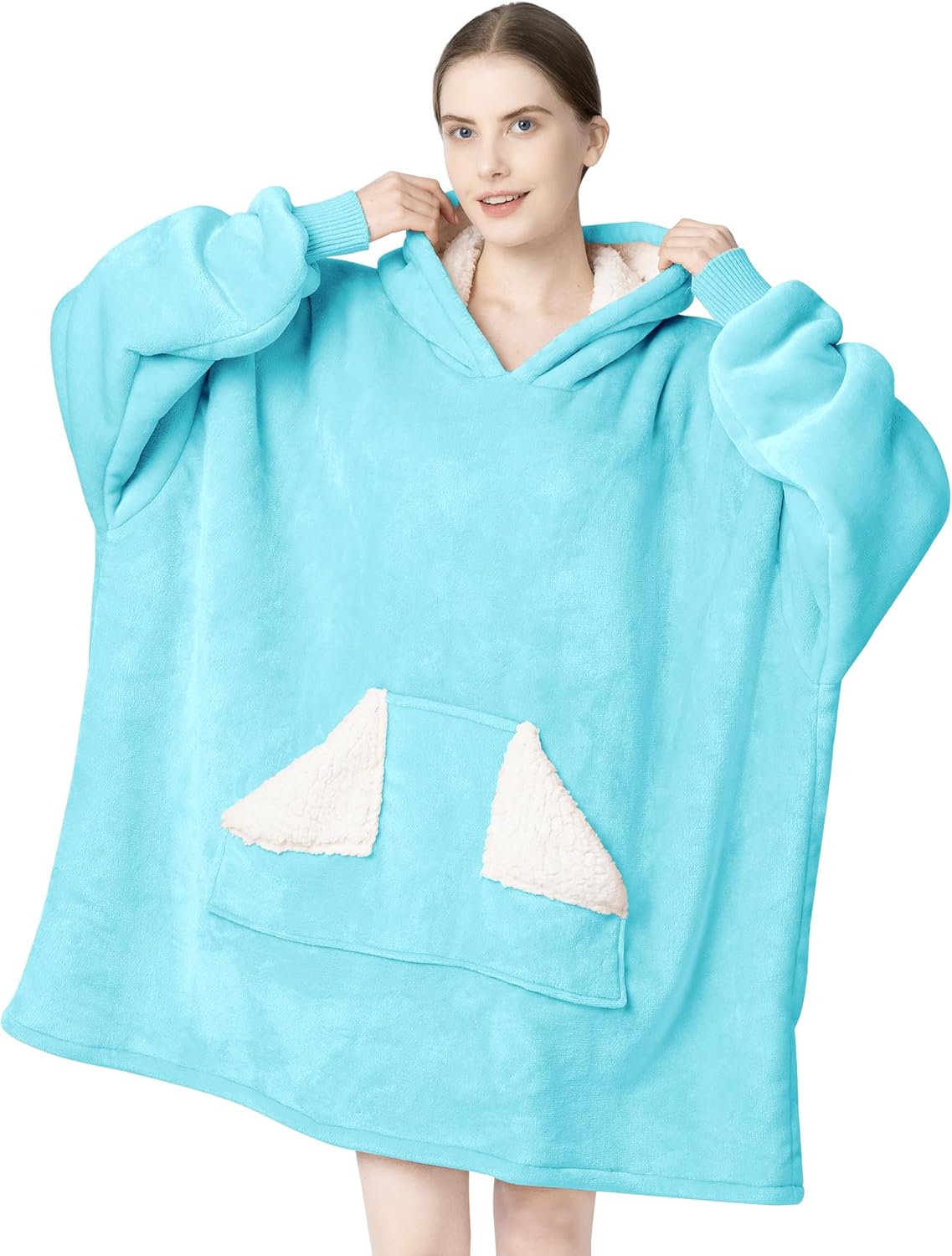 Touchat Wearable Blanket Hoodie for Ultimate Warmth and Comfort